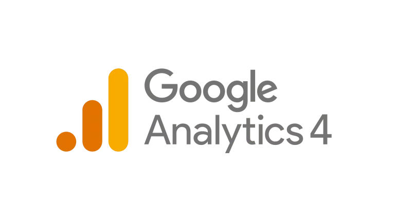 Logo do Google Analytics 4.